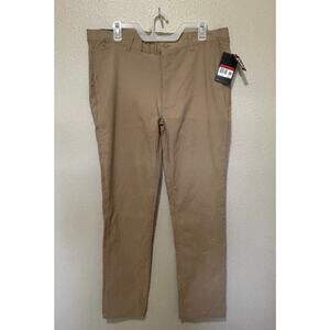 NWT Men’s Galaxy by Harvic Stretch Khaki Classic Pant Sz 34 X 32